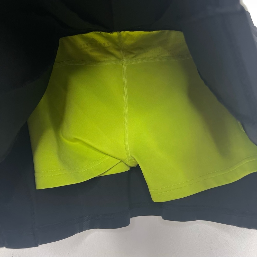 Adidas Supernova Skort Women’s Black Lined Mini Skirt Golf Tennis Climacool Med - Picture 8 of 9